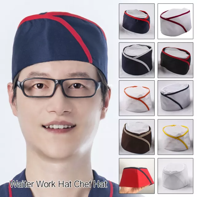 Japanese Sushi Chef Boat Cap Restaurant Cuisine Chef Hat Cooking Dust-Proof Work