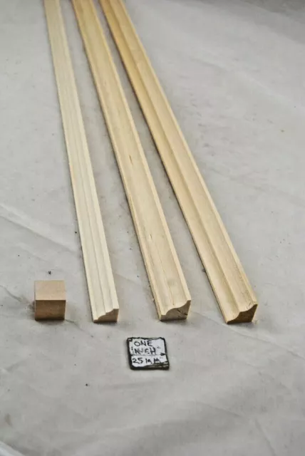 Crown Molding #2 Fashion Dollhouse trim f/ Barbie 2 pcs MW08022 1/6 & 1/8 Scale