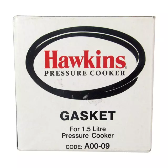 Hawkins Gasket For All Type of 1.5 Ltr Pressure Cooker A00-09 1 Pcs