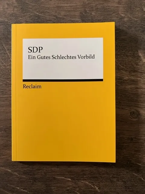 NEU SDP "Ein gutes schlechtes Vorbild" Reclaim Buch Booklet zum Album 0€ Versand