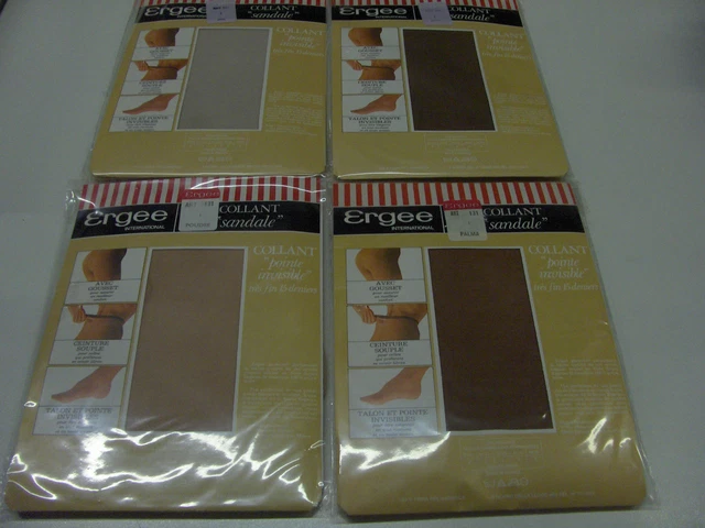 Collant Gainant Ergee - Taille 1, Couleur Marron, En Voile, Neuf Sans étiquette