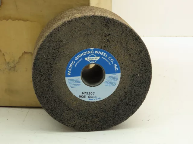 Pacific Grinding Wheel Co 5-1/2x3x1" Surface Grinding Wheel 672307  Box of 8 2