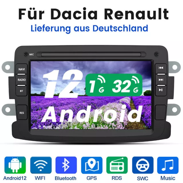Autoradio Android 12 Pour Renault Dacia