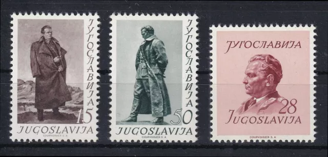 Jugoslavia 1952 60° anniversario della nascita di Josip Broz Tito MNH