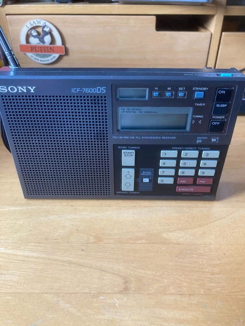 SONY ICF- 7600DS Shortwave, AM/FM Radio £5.55 - PicClick UK