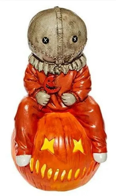 Trick 'r Treat Sam LIGHT UP! Ceramic Statue New Trick or Treat Rare Halloween
