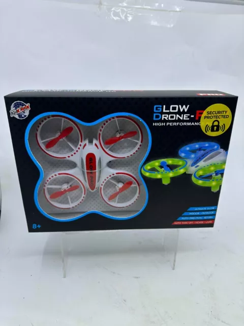 Drone glow in the sales sky
