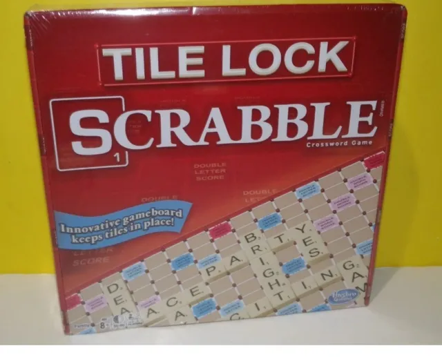 🔥🔥Sealed New Scrabble Edition Tile Lock Board Game NIB