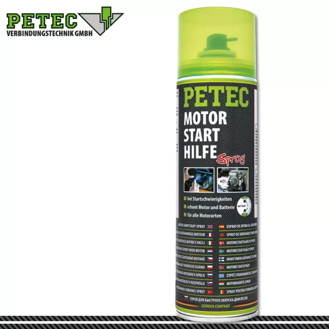 Petec 500 ml spray avviamento motore avviamento a freddo auto barca caravan camion tosaerba