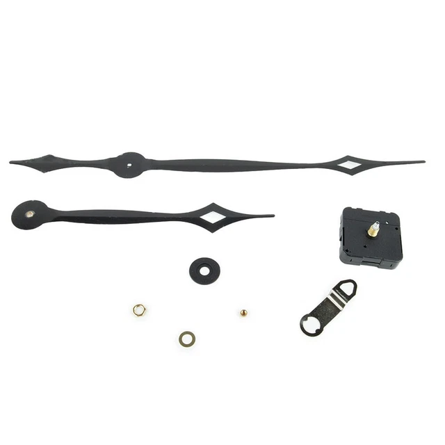 DIY-SILENT QUARTZ MOVEMENT Wall Clock Motor Mechanism Long Spindle ...