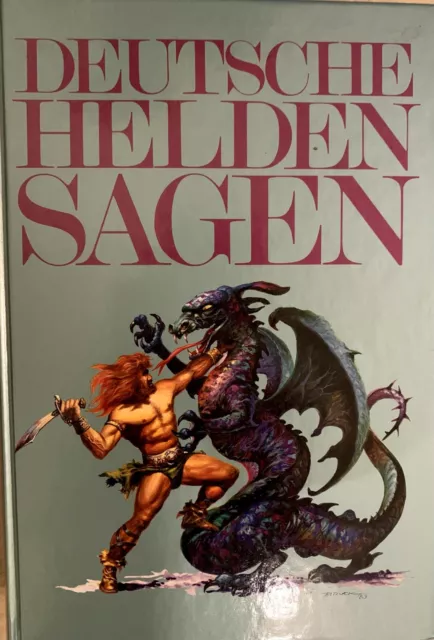 Deutsche Heldensagen, Willi Hauck 1994, Karl Mueller Verlag - gebundene Ausgabe