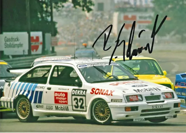 Bernd Schneider - Ford Sierra RS 500 Cosworth - DTM - 1989 - orginal signiert!