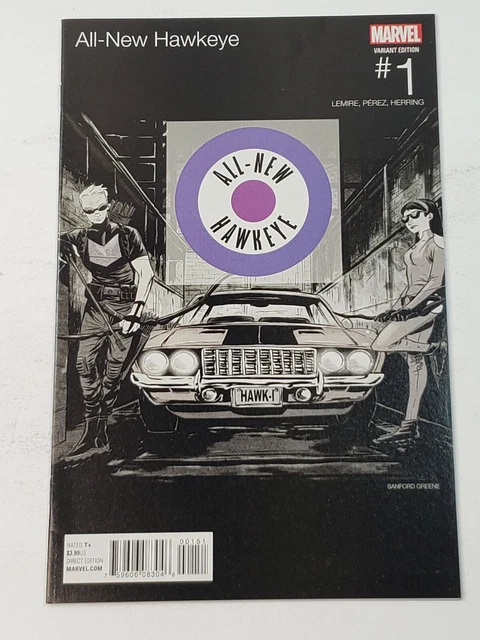 All-New Hawkeye 1 Hip Hop Variant Marvel Comics 2016 Est VF/NM or Better