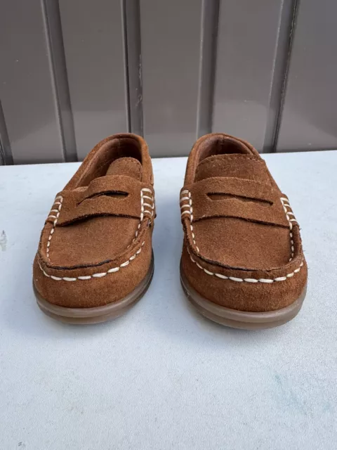 BABY BOY ZARA Suede Loafers Size 5 15.00 PicClick UK