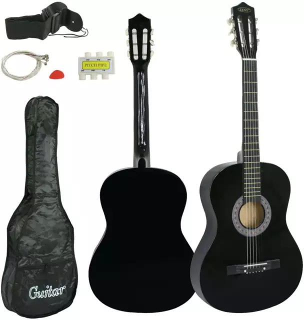 Kit de guitarra acústica para adultos niños amplificador caja cosas para guitarras 2