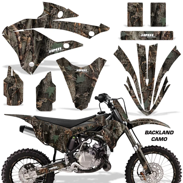 Dirt Bike Adesivi Grafiche W# Per Kawasaki KX85 & KX112- 22 -a BCKLND Camme
