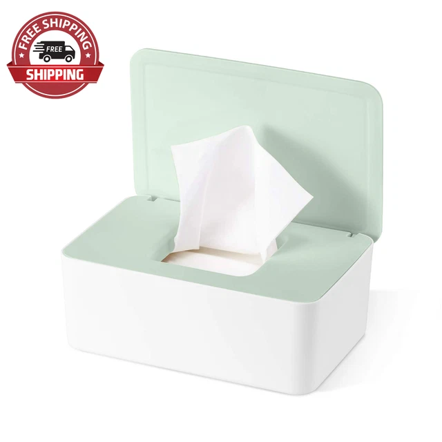Diaper Wipes Dispenser Baby Wipes Case, Baby Wipe Holder Keeps Wipes Fresh, Non-