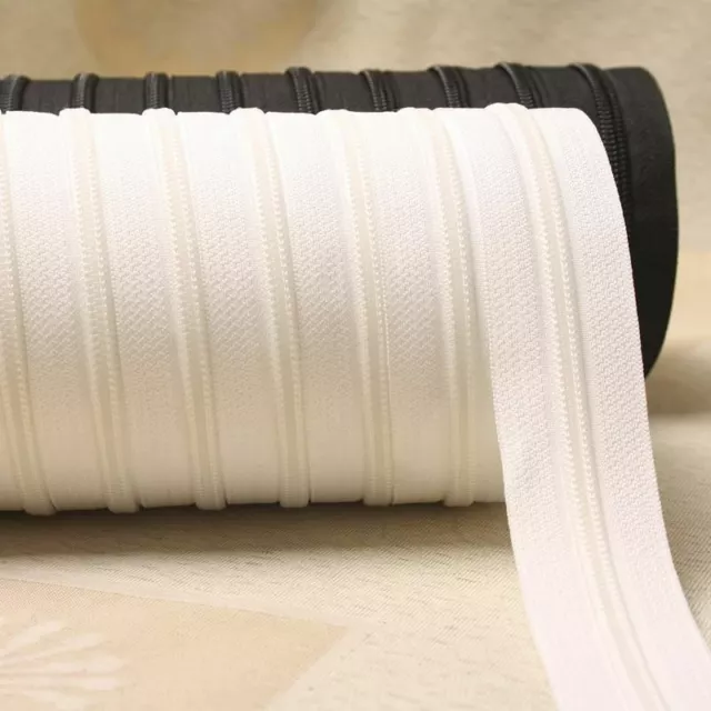 1 Meter Nylon Spule Reißverschlüsse für Nähen Doppel Schieber Closed Ende Crafts