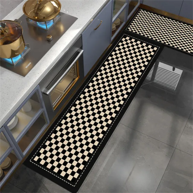 Anti-slip Kitchen Mat for Floor Mat Washable Carpet Absorbent Entrance Doormat