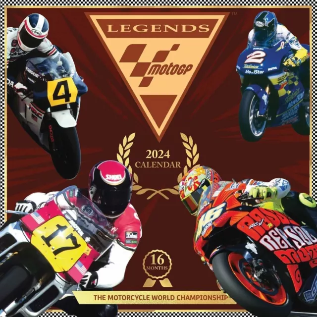 MOTO GP THE Origins Official 2024 Calendar Officially Licensed 15.61