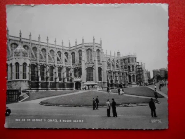 POSTCARD RP BERKSHIRE Windsor Castle St Georges Chapel £1.25 - PicClick UK