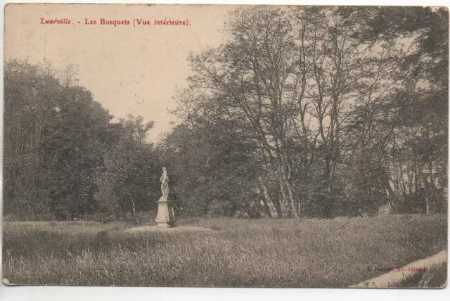 LUNEVILLE - Meurthe et Moselle - CPA 54 - groves interior view