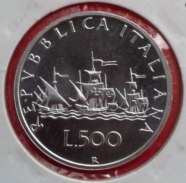 Pièce Italienne - 500 Lire 1986 FDC