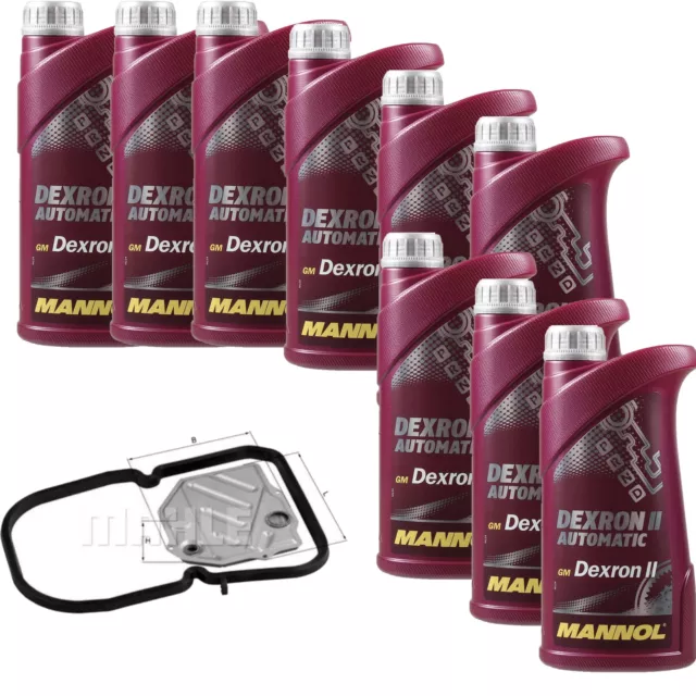 Filtro olio cambio Mannol Dexron II 9L MAHLE per Mercedes-Benz Classe C 190