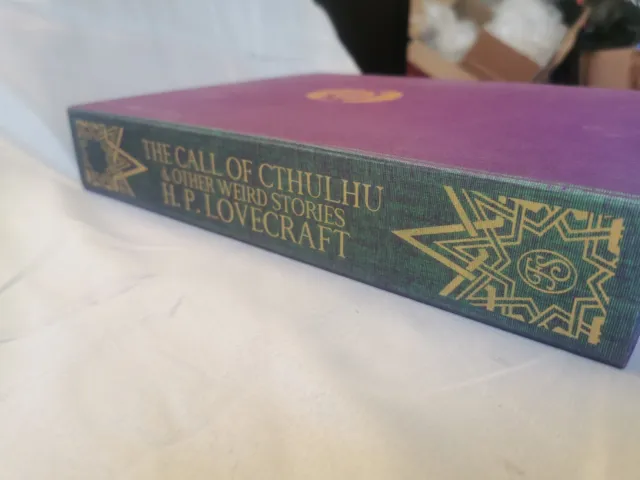 RARE Folio Society LIMITED EDITION THE CALL OF CTHULHU 471/750 compete with art