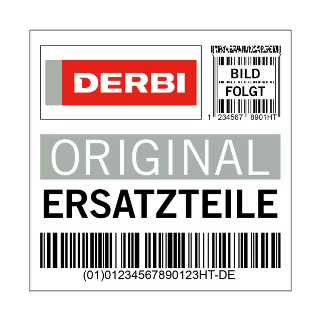 Sitz Derbi, schwarz, 8669450001 für Derbi Senda DRD R Racing 50ccm Bj. 2006