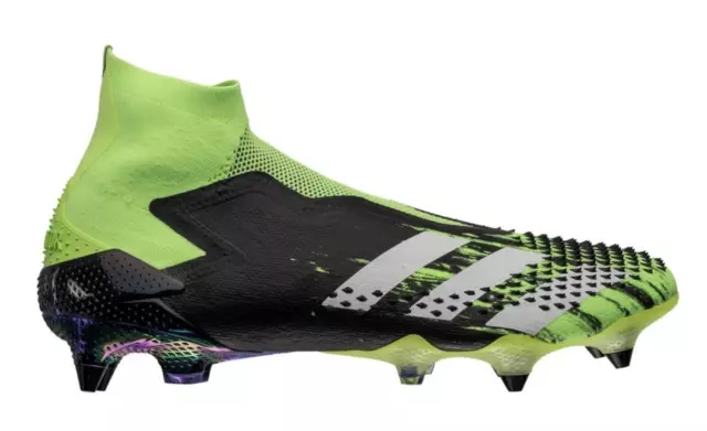 Adidas PREDATOR Mutator 20 + Sg (EH2868) Vert Noir Chaussures de Football - Neuf