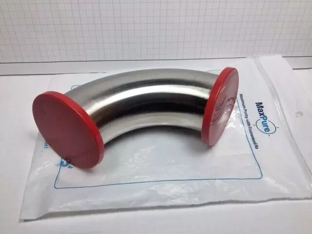 2" Tri Clamp Elbow, Maxpure, 316L Stainless Steel,