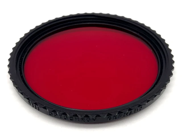 Filtre Photo Rouge Boum 30 Mm - Pour Appareil Ancien Ou Mini Camera