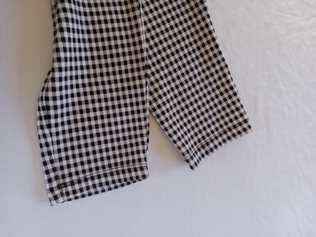 Womens Large Jules & Leopold Houndstooth Leggings, Elastic Waist