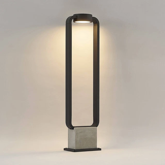 Lampada Da Parete Esterna Lucande Chandan - 2 Luci, IP54, Alluminio, Per Giardino E Terrazza