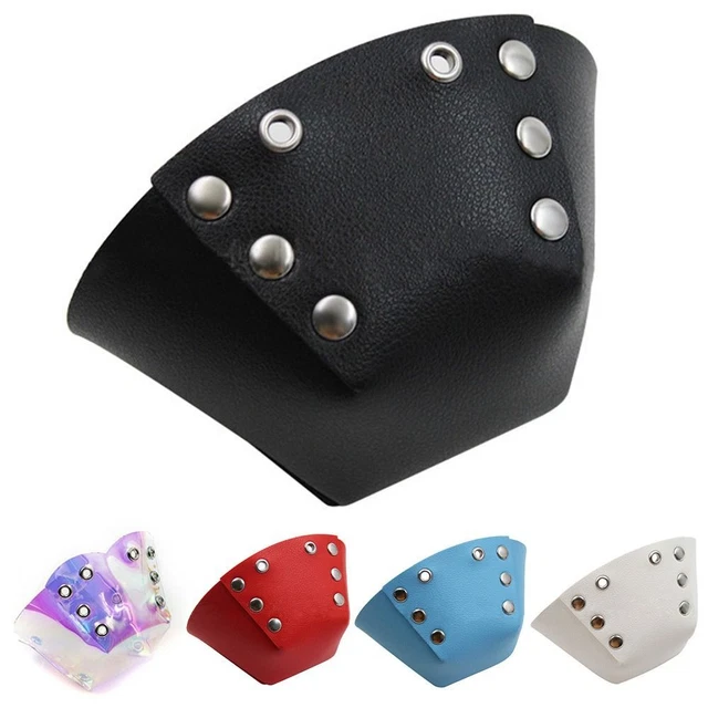PU LEATHER ROLLER Skate Toe Caps Toe Cap Protectors Roller Skate Parts