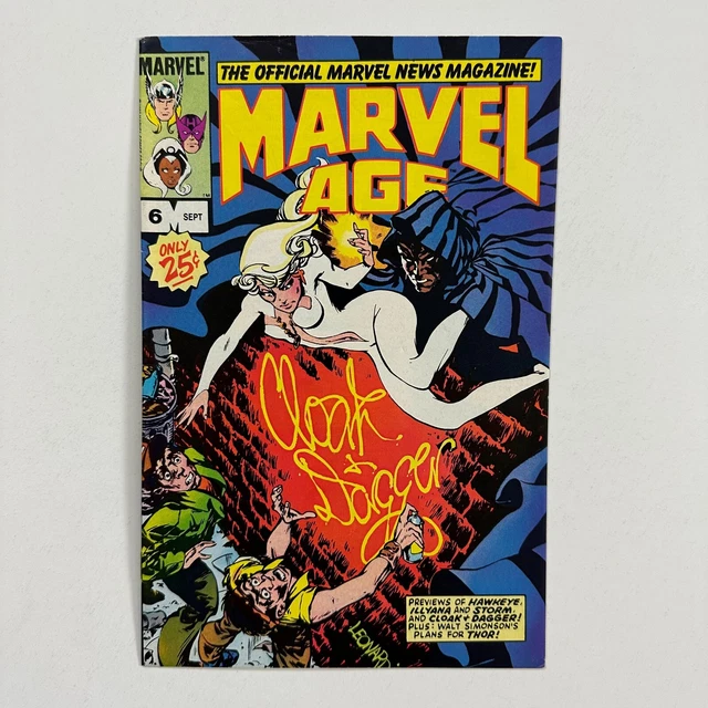 Marvel Age 6 1St Preview Appearance Beta Ray Bill (1983, Marvel Comics)