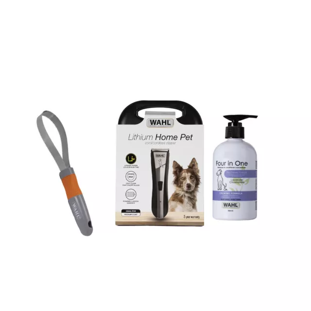 Wahl Home Pet Animal Clipper Kit Lithium Powered Cord/Cordless