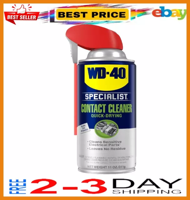 WD-40 Specialist Electrical Contact Cleaner, 11 oz Free & Fast Shipping