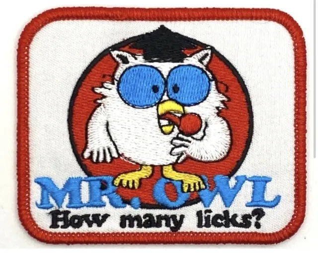Mr. Owl Tootsie Pop Retro Throwback Patch Vintage Style Retro Hat Cap