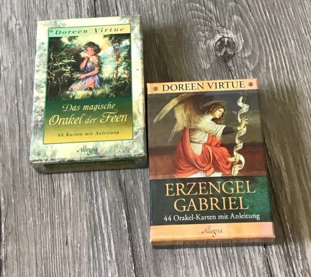 DOREEN VIRTUE Erzengel Gabriel + Orakel der Feen Karten (R1-N28