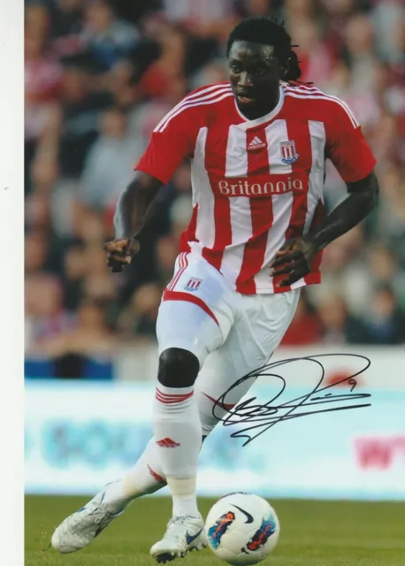 KENWYNE JONES SIGNED STOKE CITY FC 12x8 GLOSSY PHOTO2