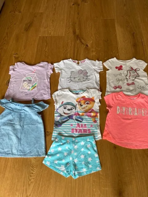 Girls Summer Clothes Bundle Age 2-3 Years