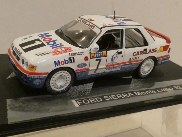Miniature Ford Sierra Cosworth 4x4 Monte Carlo 1992 - Échelle 1/18 - Ottomobile - Résine - Neuf