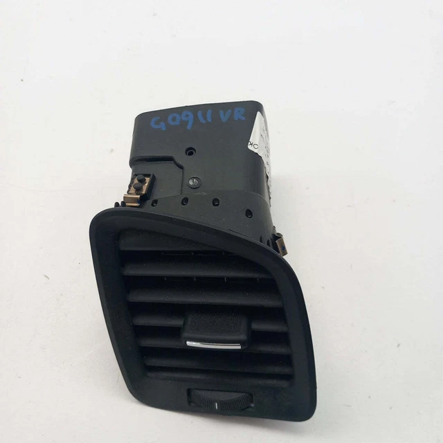 Lot De 2 Grilles D'aération Noires En ABS Pour Opel Adam (2013+) Et Corsa D (2007-2015) - Remplacement Direct, Résistantes Aux UV - Pièces Intérieures Automobiles