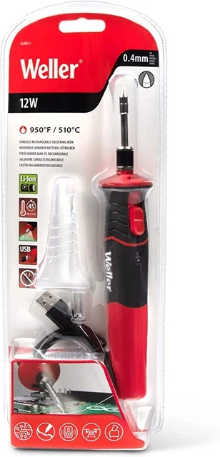 Weller 12W Cordless Rechargeable Soldering Iron WLBRK12