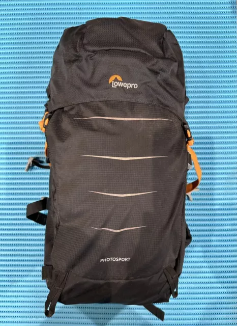 Lowepro Photo Sport BP 200 AW II camera backpack, Black/Orange - hardly used