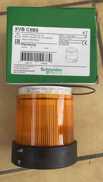 Beacon Unit Orange Steady Light XVB-C35 Schneider Harmony  12..230V XVBC35 *New*