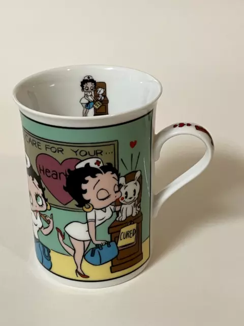 BETTY BOOP 10 oz Porcelain Coffee / Tea Mug NURSE BETTY