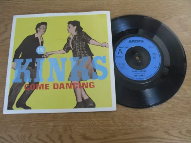 Kinks Ray Davis 7" Einzelne P/S * Come Dancing / Noise *